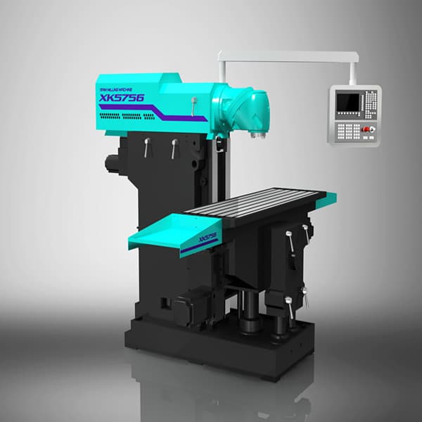 Ram type universal cnc milling machine XK5756